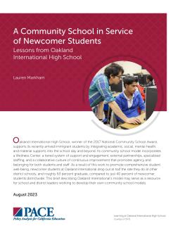 A Community School in Service of Newcomer Students