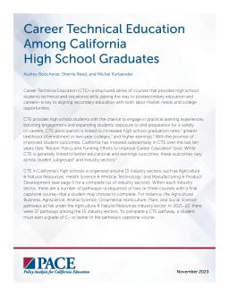 Career Technical Education Among California High School Graduates